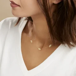 Collier Edinna Or Jaune
