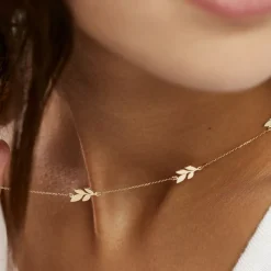 Collier Edinna Or Jaune