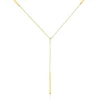 Collier Eilish Acier Jaune
