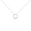 Collier Elaïs Argent Blanc Oxyde De Zirconium