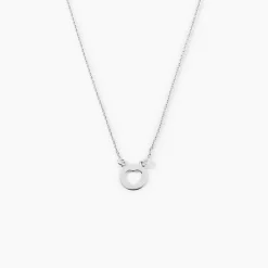 Collier Elenza Argent Blanc