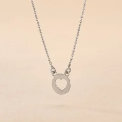 Collier Elenza Argent Blanc