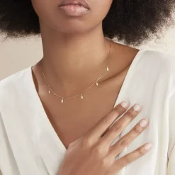 Collier Eleonora Or Jaune