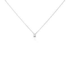 Collier Elfa Or Blanc Diamant
