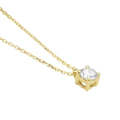 Collier Elfa Or Jaune Diamant