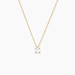 Collier Elfa Or Jaune Diamant