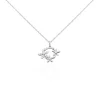 Collier Elinia Argent Blanc Oxyde De Zirconium