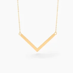 Collier Ella Or Jaune