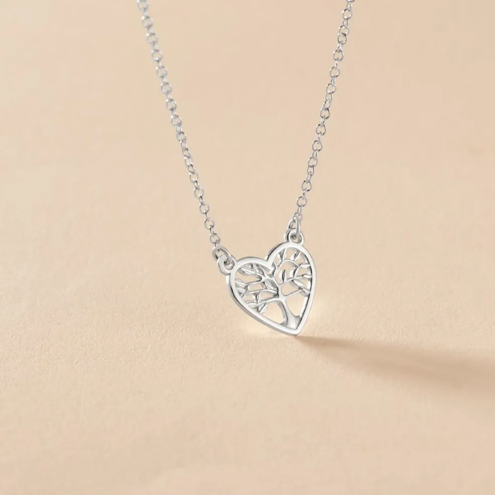 Collier Elwenn Argent Blanc