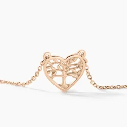 Collier Elwenn Argent Rose