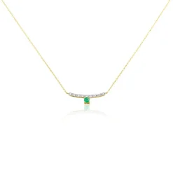 Collier Emeald Is The New Black Or Jaune Emeraude Diamant
