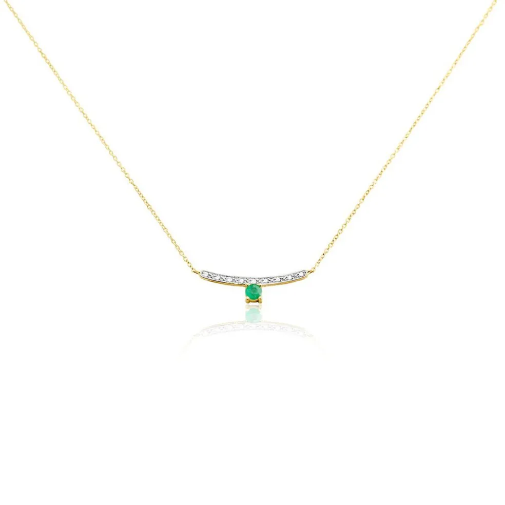 Collier Emeald Is The New Black Or Jaune Emeraude Diamant