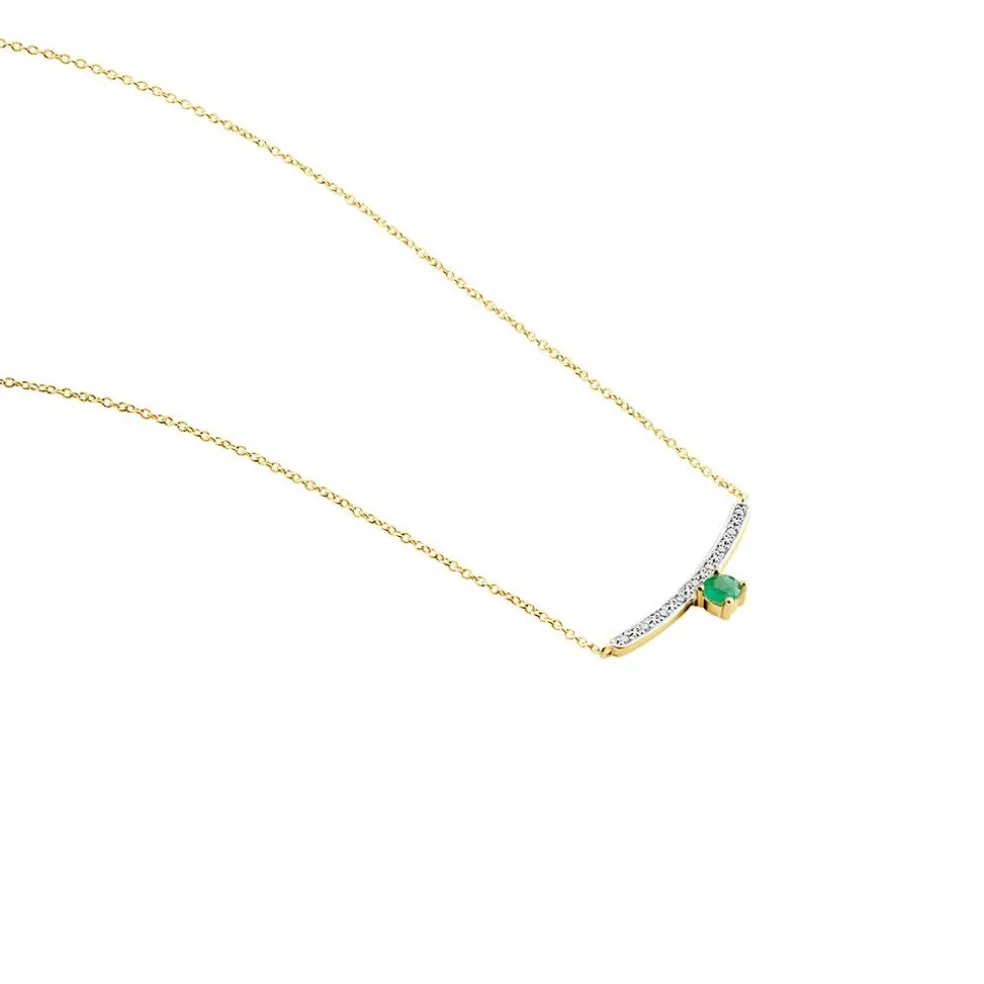 Collier Emeald Is The New Black Or Jaune Emeraude Diamant