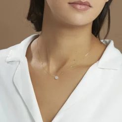 Collier Eryne Or Jaune