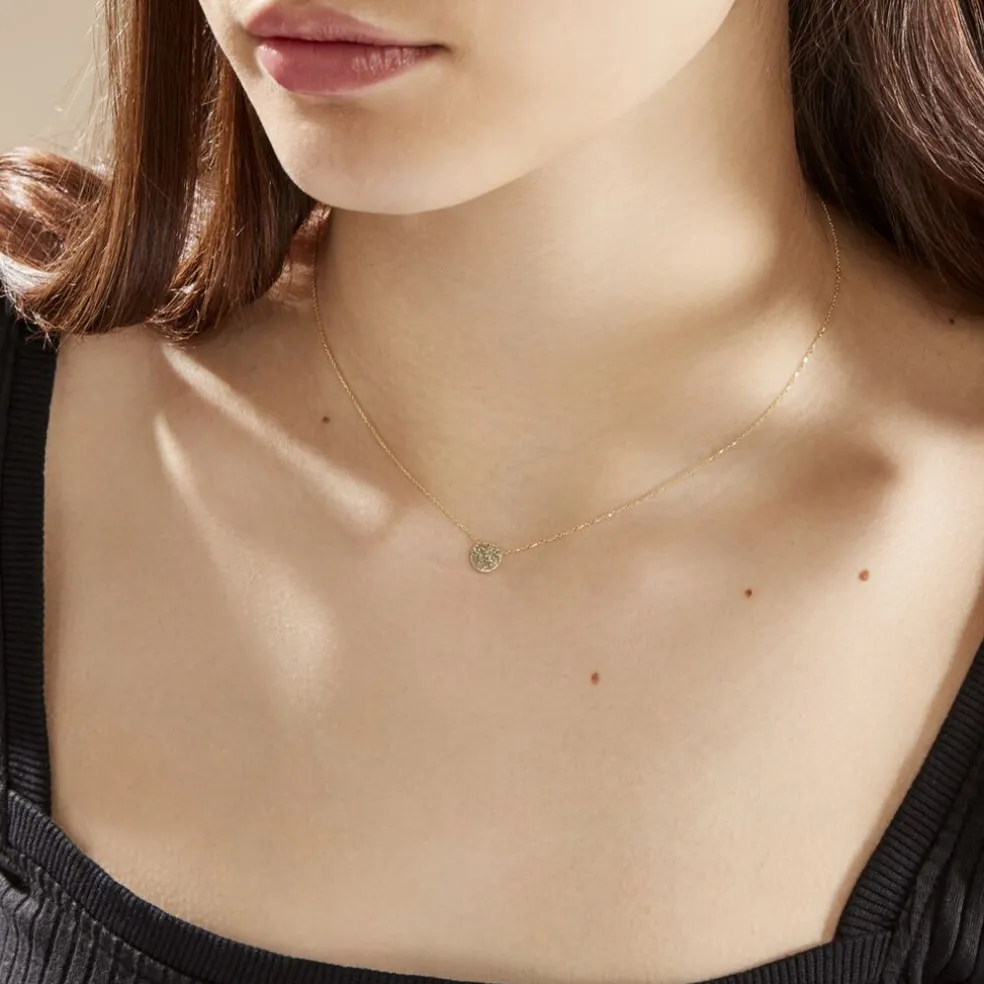 Collier Eryne Or Jaune