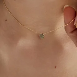 Collier Eryne Or Jaune