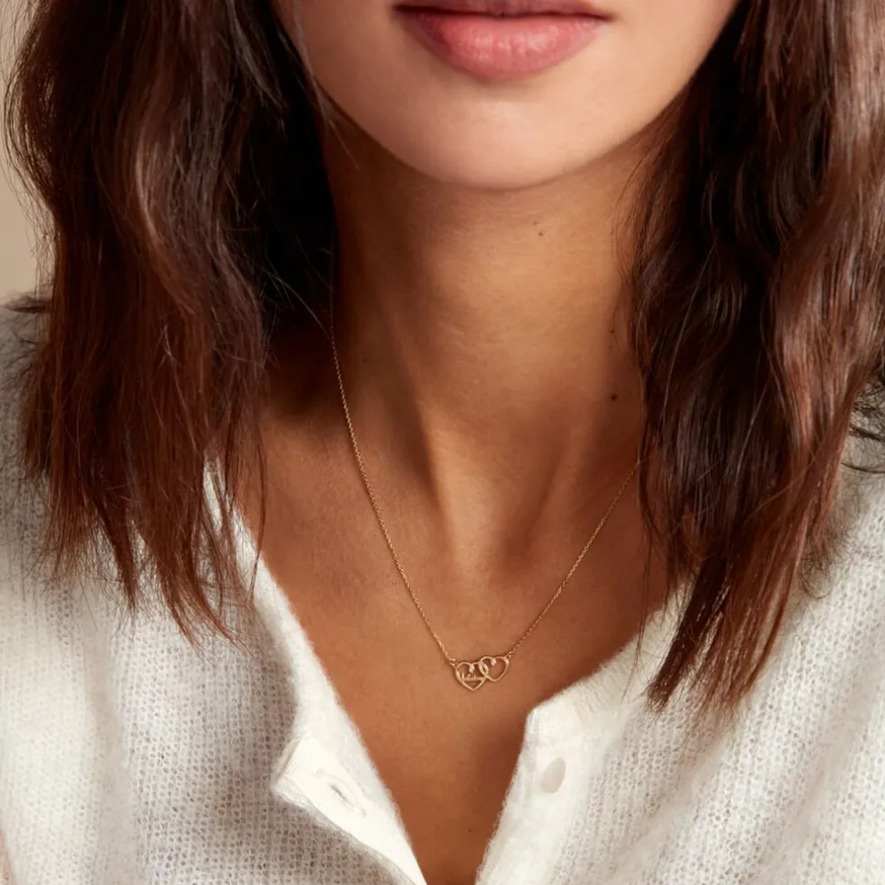 Collier Esdras Or Jaune