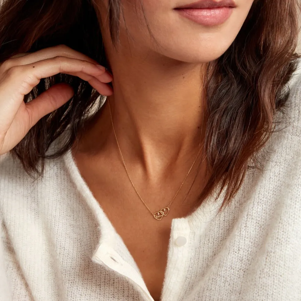 Collier Esdras Or Jaune