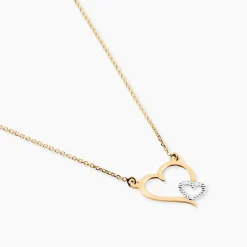 Collier Estello Or Bicolore