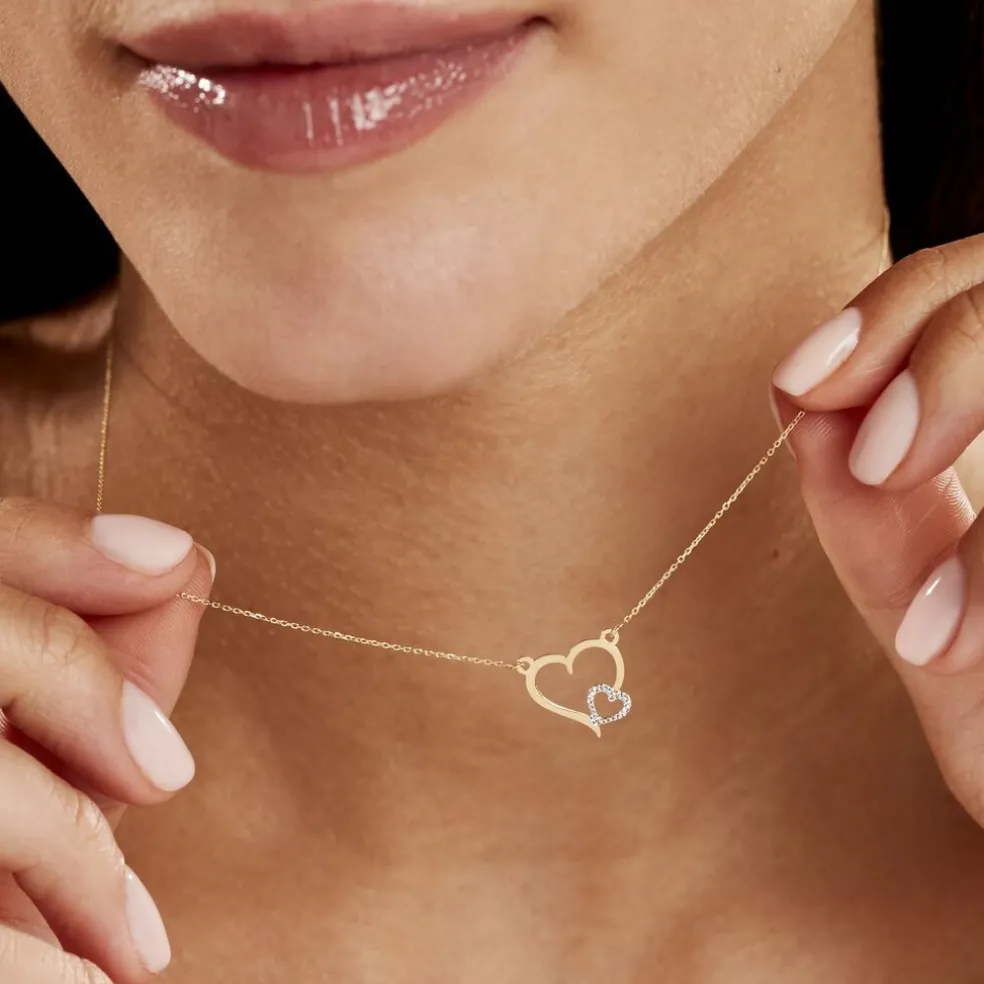 Collier Estello Or Bicolore