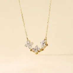 Collier Eternal Spring Or Jaune Diamant