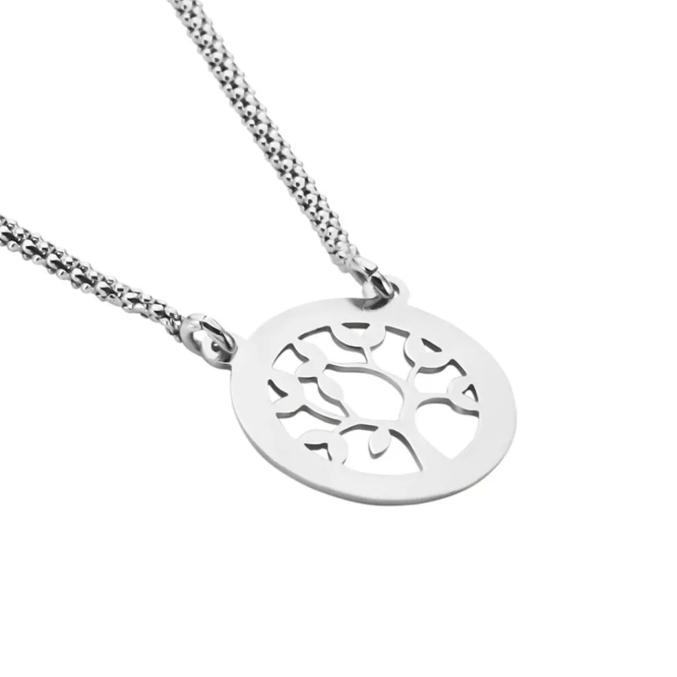 Collier Ethna Argent Blanc