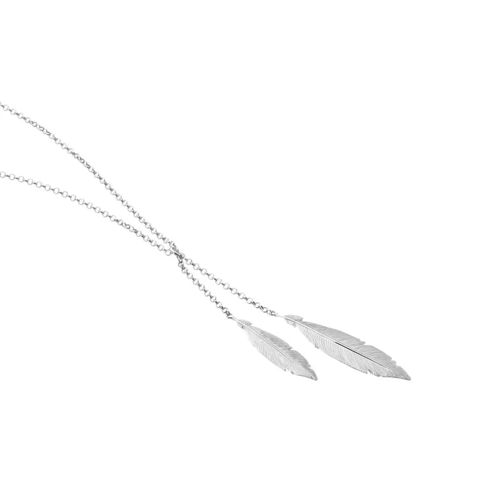 Collier Euriell Argent Blanc