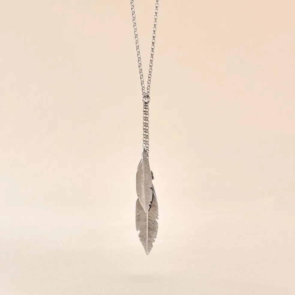 Collier Euriell Argent Blanc