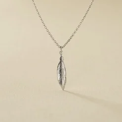 Collier Euriell Argent Blanc