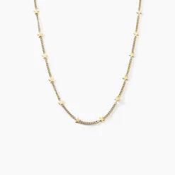 Collier Eva Acier Jaune