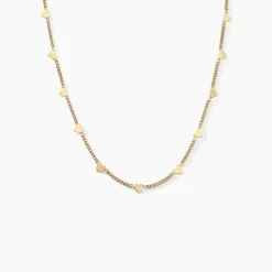 Collier Eva Acier Jaune
