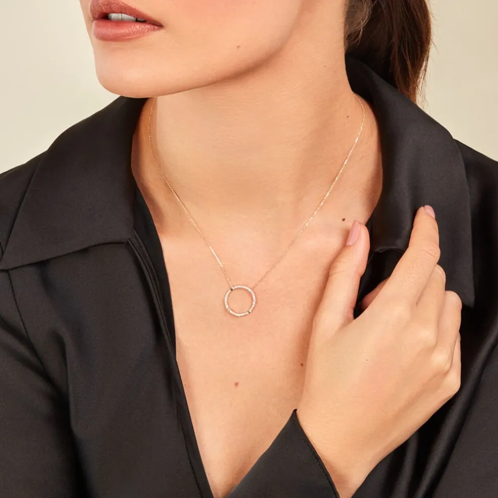 Collier Evgeni Or Jaune Diamant