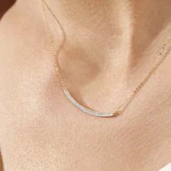 Collier Fanely Or Jaune