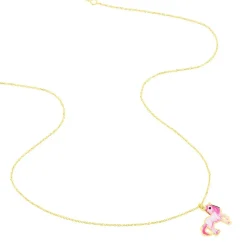 Collier Fantasila Cheval Or Jaune