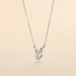 Collier Fedya Argent Blanc