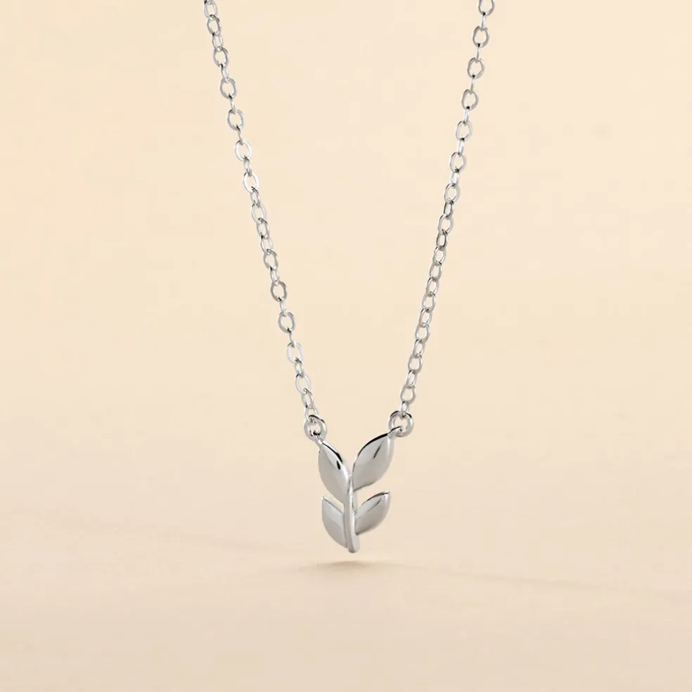 Collier Fedya Argent Blanc