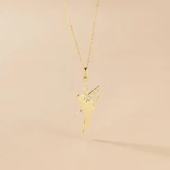 Collier Fee Or Jaune