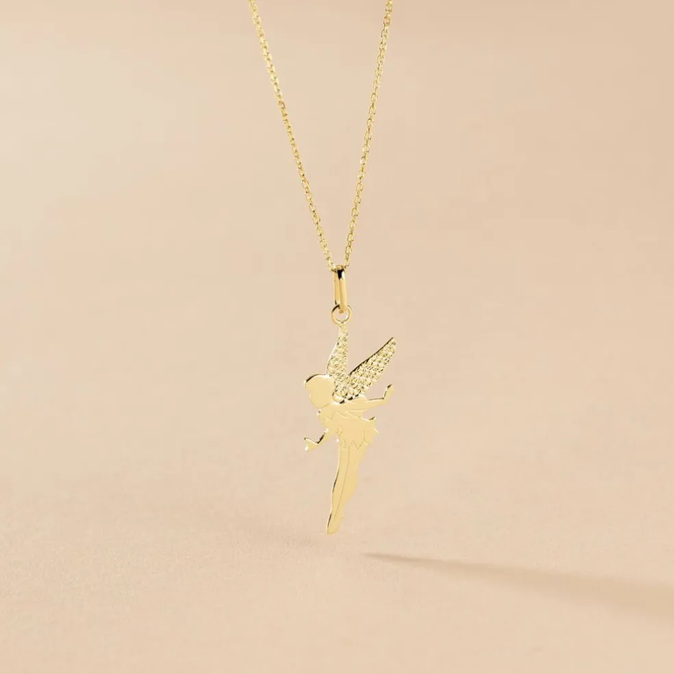 Collier Fee Or Jaune