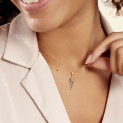 Collier Fee Or Jaune