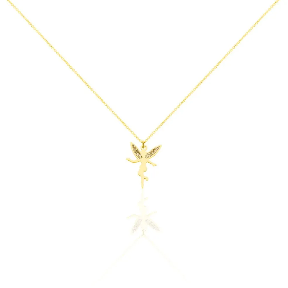 Collier Feelia Or Jaune