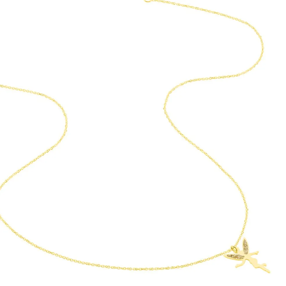 Collier Feelia Or Jaune