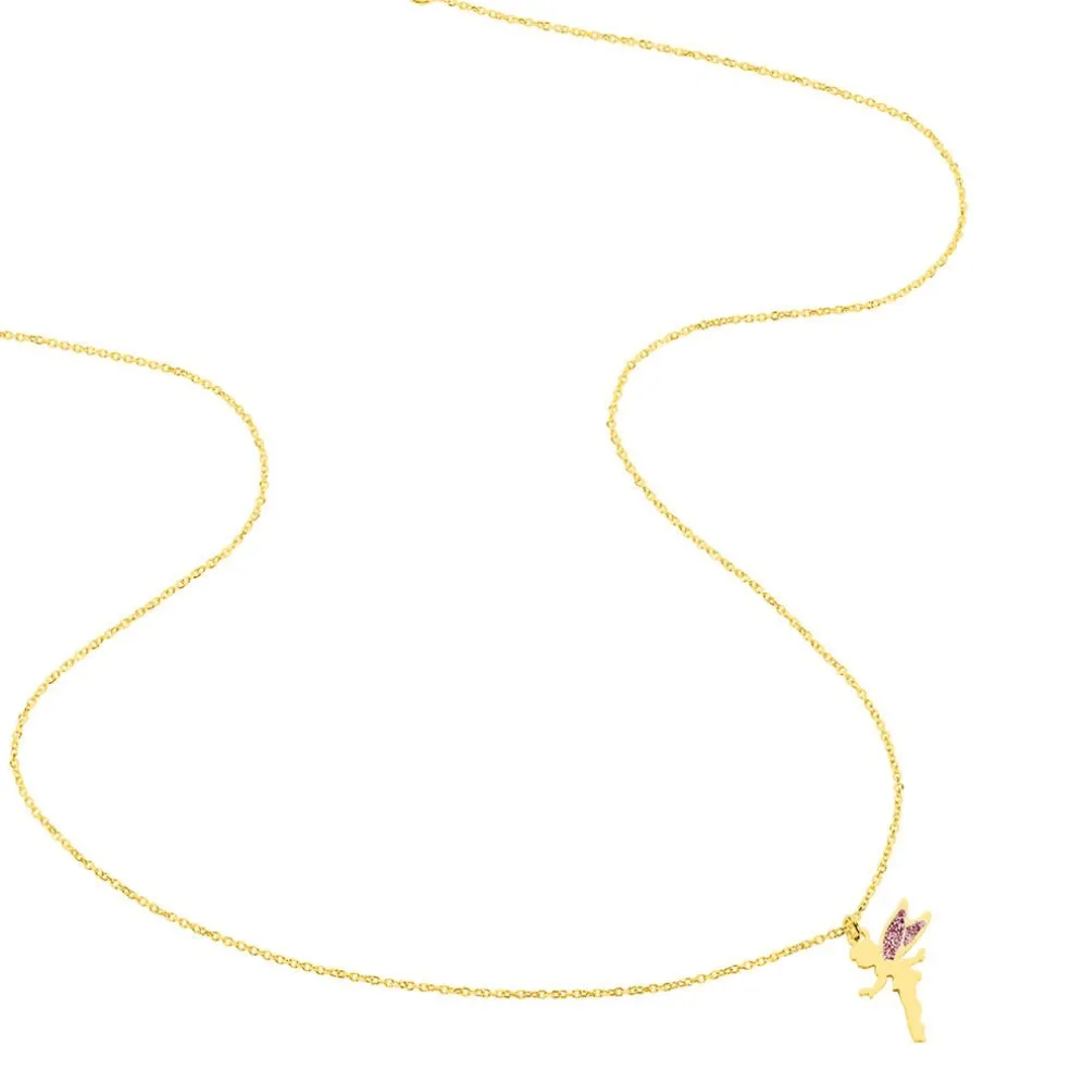Collier Feelia Or Jaune