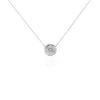 Collier Feliz Argent Blanc Oxyde De Zirconium