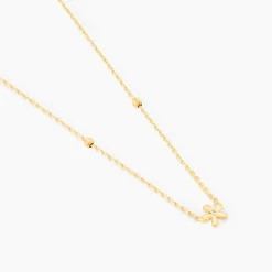 Collier Fenton Or Jaune Oxyde De Zirconium