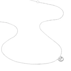 Collier Fidelia Or Blanc Diamant