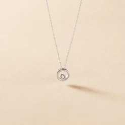 Collier Fidelia Or Blanc Diamant