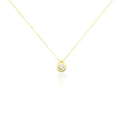Collier Fidelia Or Jaune Diamant