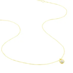 Collier Fidelia Or Jaune Diamant