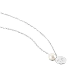 Collier Florenceau Argent Blanc Perle De Culture