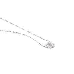 Collier Fortunata Argent Blanc Oxyde De Zirconium